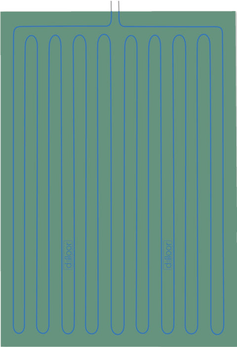 Klimaatpaneel eps/gips 120X100CM d-floor, vloerverwarming — SKU DESCO-189528
