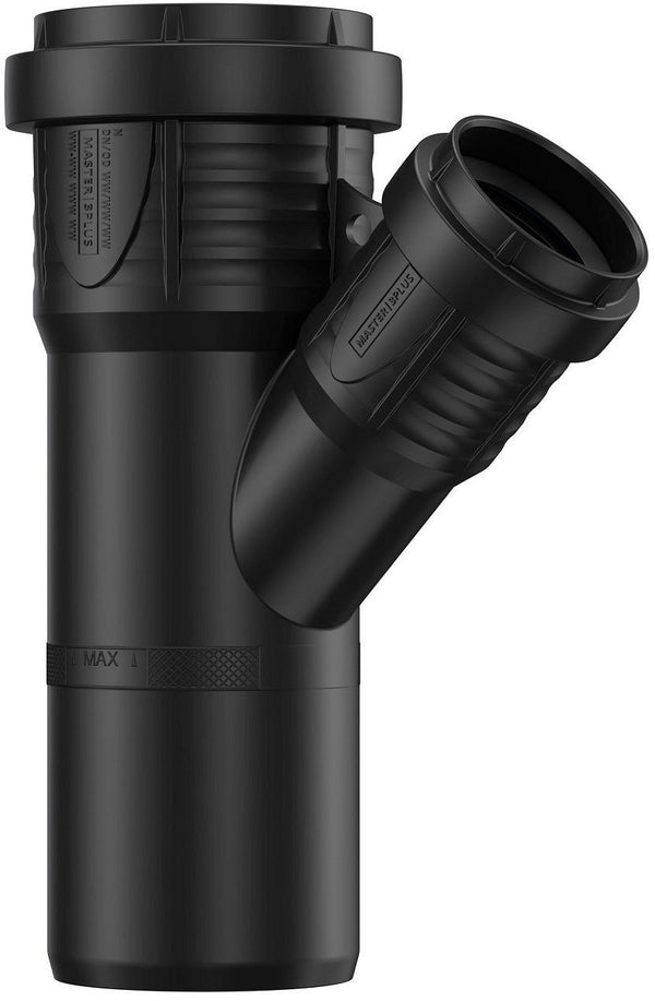 T PP 45°MFF 50-32MM ZWART