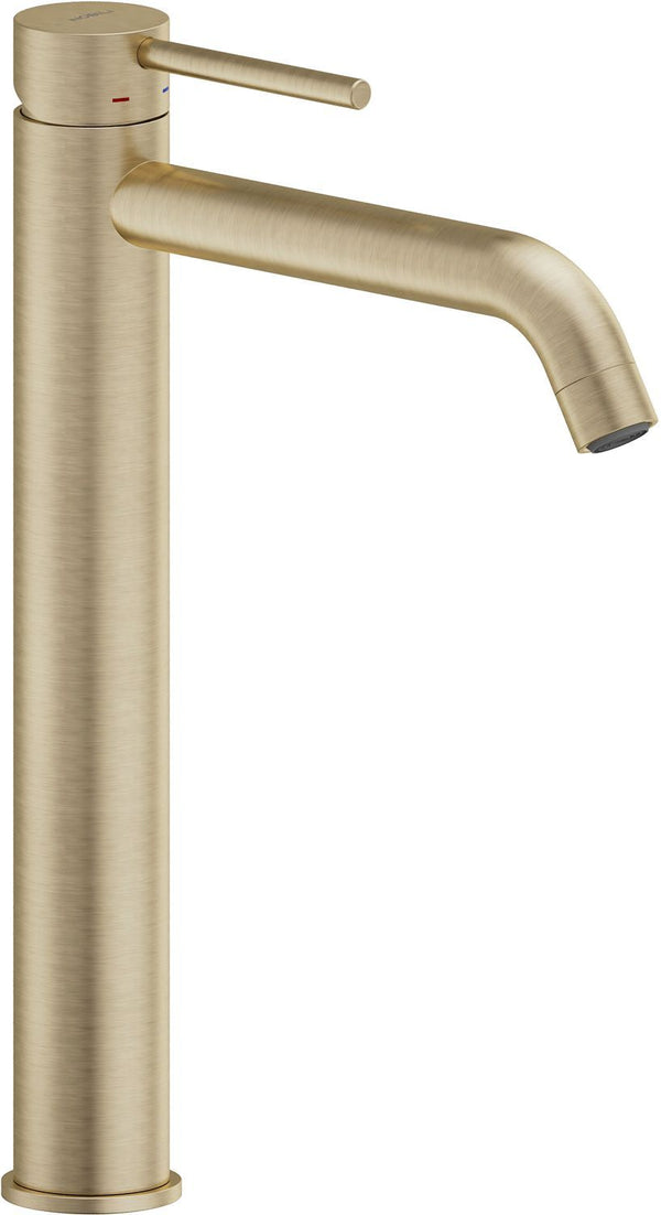 1GREEP Mengkraan lavabo live nobili hoog +clic-clac Miele geborsteld