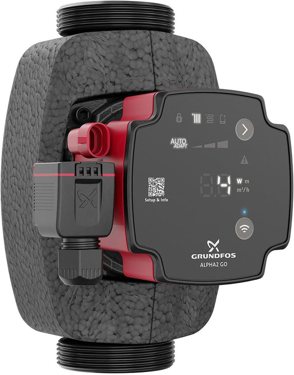 CV circulator ALPHA2 Go 32-60 Grundfos L180 2"