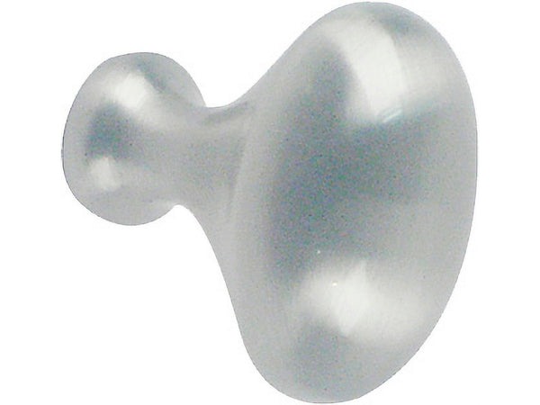 Linea Bertomani Bouton de meuble 28mm zamak nickelé/poli