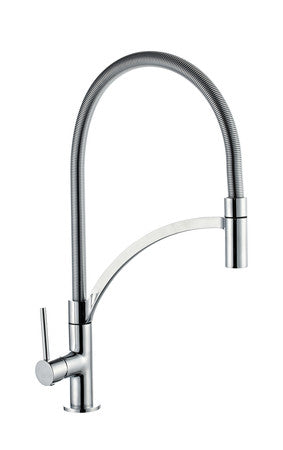 go by elegance keukenmengkraan 1 greeps bek verchroomd messing — SKU VM-20002078