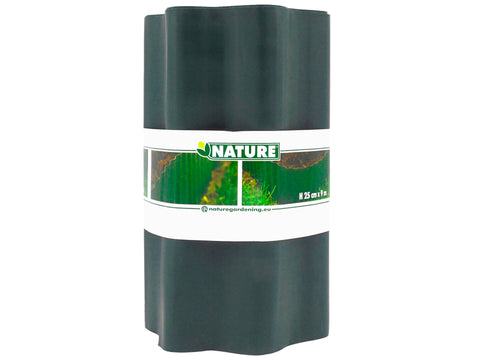Nature grasrand 25cm 9m groen