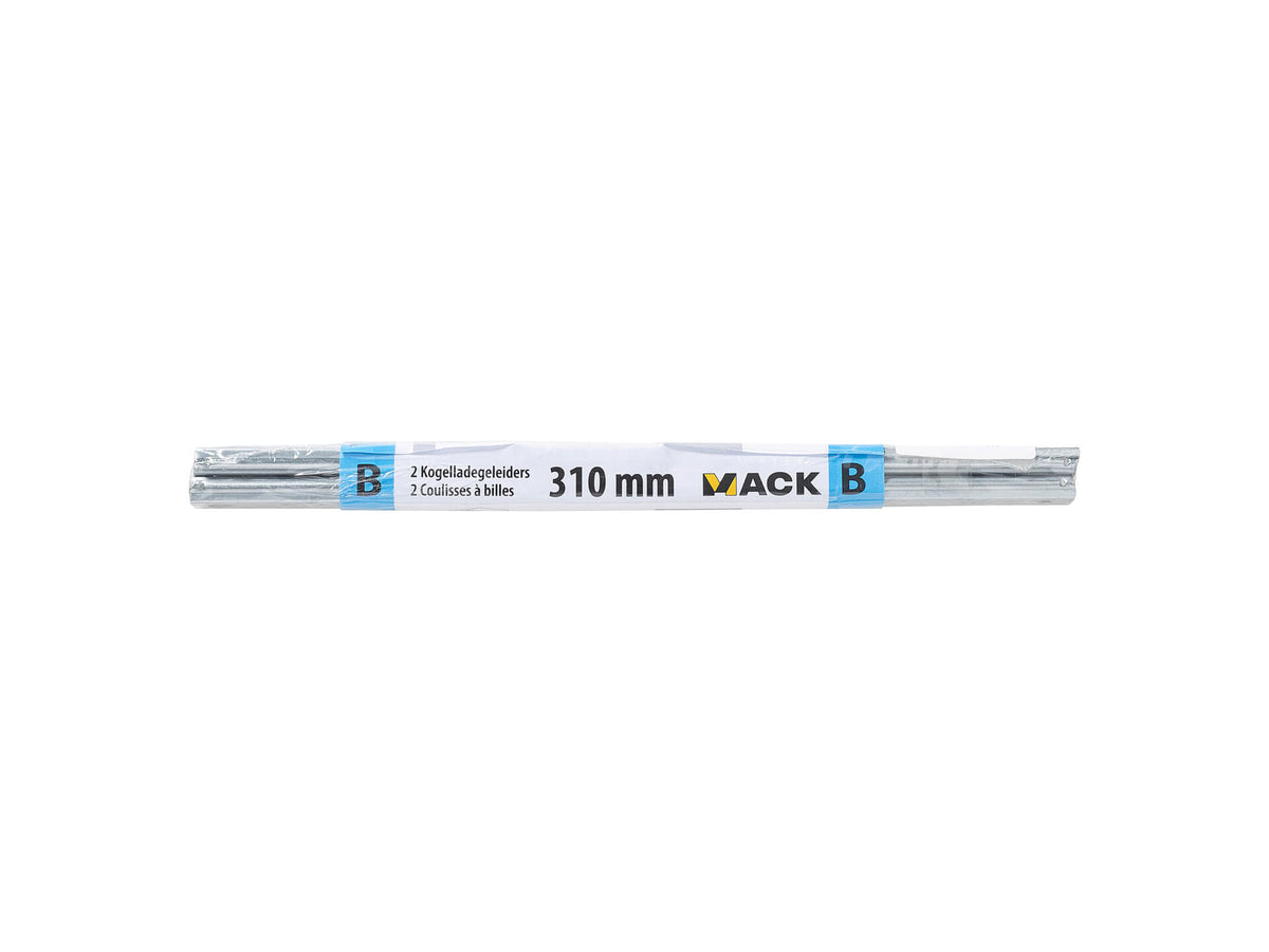Mack ladegeleider deels uittrekbaar 37cm 2 stuks