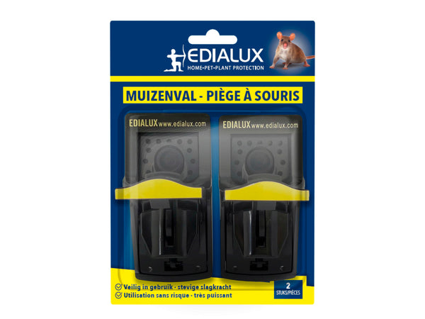 Edialux piège à souris 2 pièces