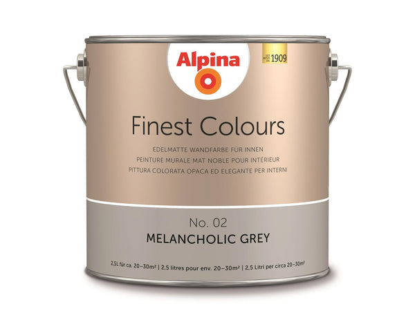 Alpina muurverf Melancholic Grey 2,5l