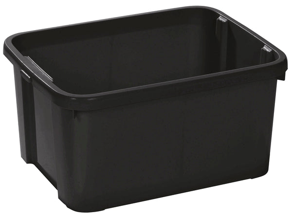 Curver bac de rangement 25l noir