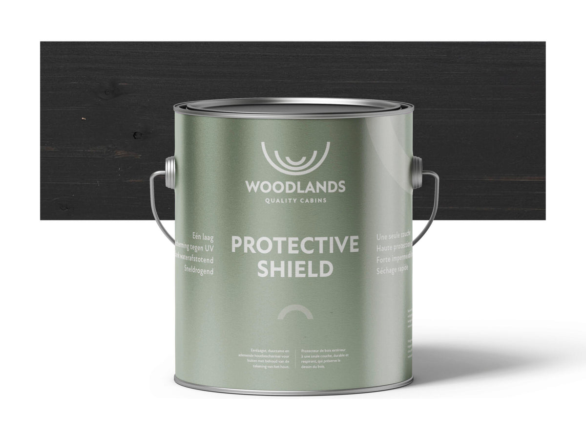 Woodlands protect shield 6,5l space gray + 2l transparant