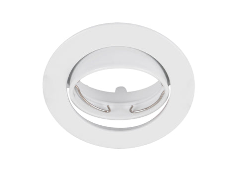 Prolight ring inbouwspot aluminium 75mm wit, accessoires lampen — SKU COLOS-1118762, EAN 5412748811919