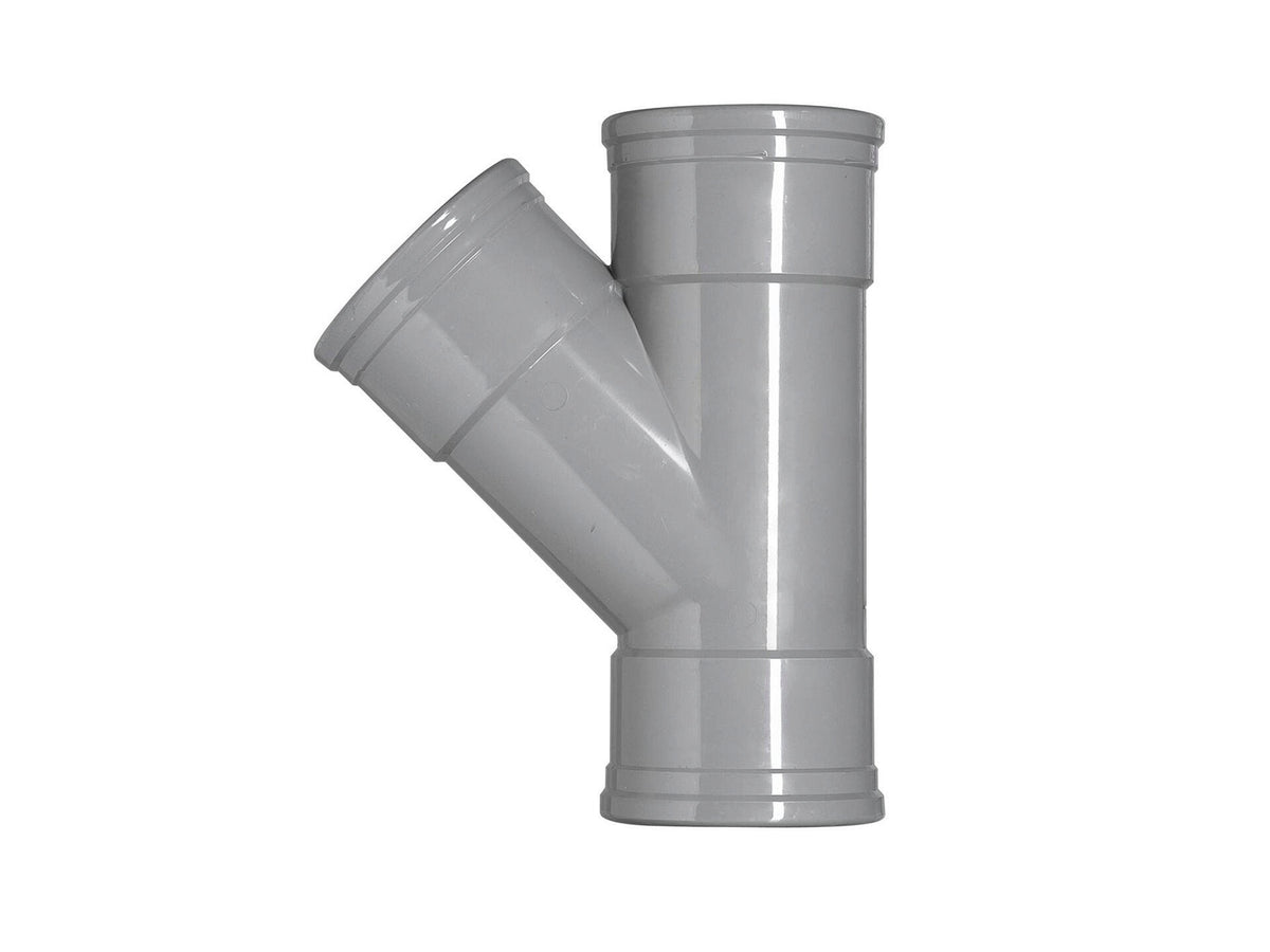 Scala riool T-stuk 110mm 45° FFF grijs
