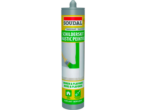 Soudal schilderskit 290ml transparant
