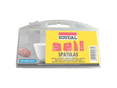 Soudal spatelset 4-delig