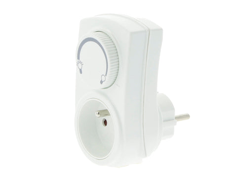 Profile stekkerdimmer 200W wit