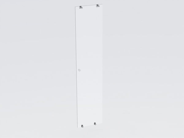 GO by Van Marcke Savona deuren in veiligheidsglas 6mm profielen aluminium