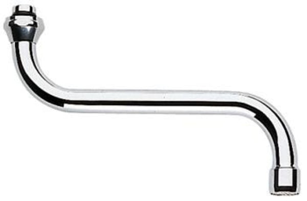 Grohe draaibare buisuitloop S-uitloop sprong 200mm messing