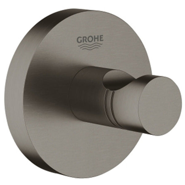 Grohe Essentials haak enkel verborgen bevestiging metaal Brushed Hard Graphite