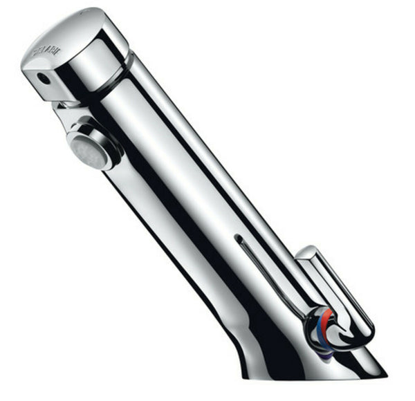 Delabie Temposoft Mix 2 mixer tap temporisé de washbasin with tap d'arrêt