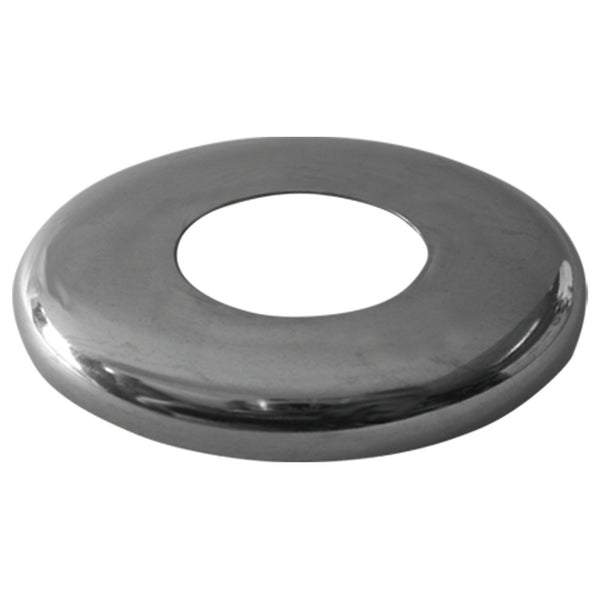 rosace 3/4" H 5 mm inox chromé