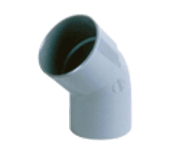 Nicoll raccord à coller PVC coude 45° MF D 125 gris