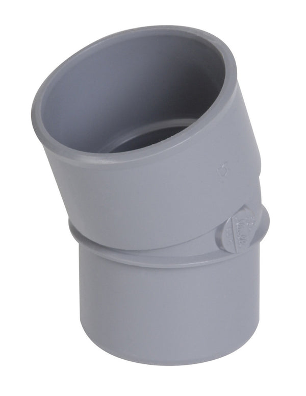 Nicoll raccord à coller PVC coude 20° MF D 32 gris