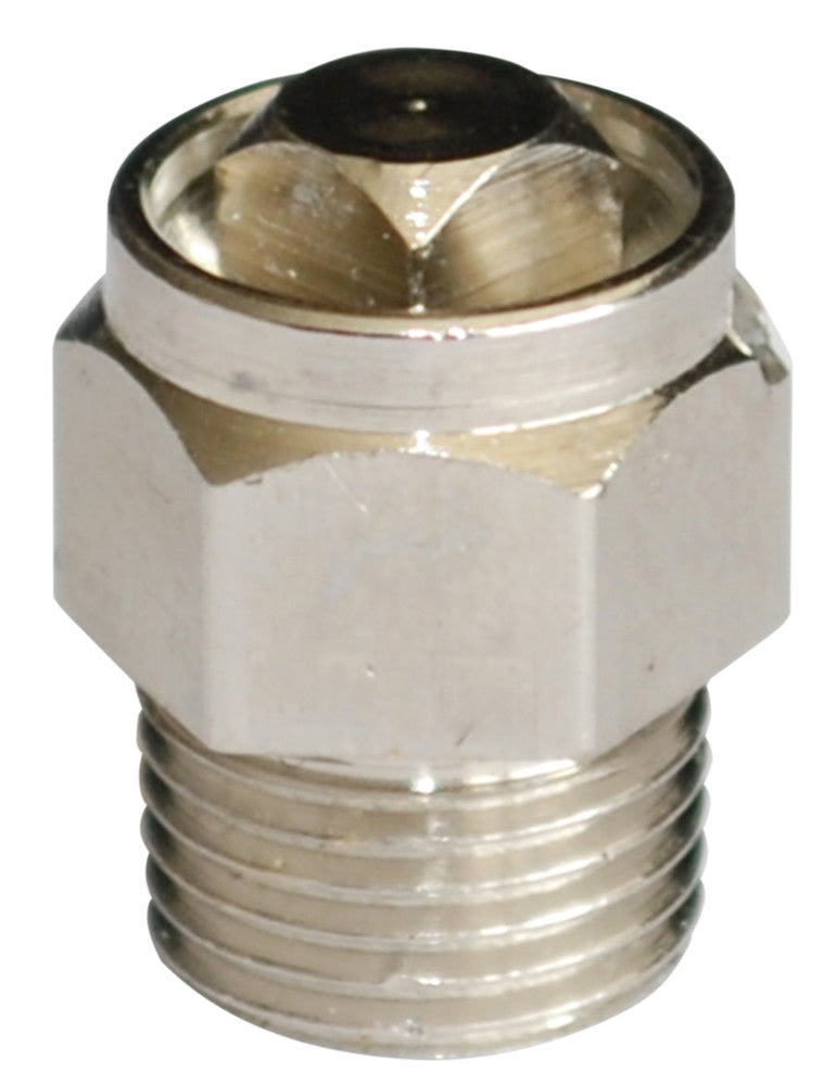 Draaibare ontluchter 1/8" chroom