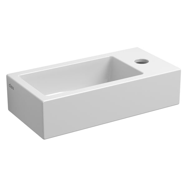 Clou Flush 3 lave-mains 360x180mm droite céramique