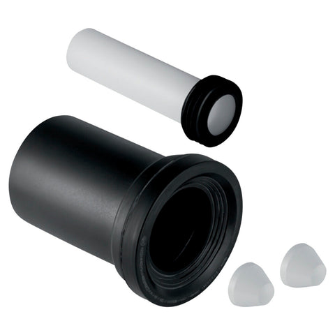 Geberit afvoer- en toevoermanchet voor hangtoilet L 185mm D90/D45