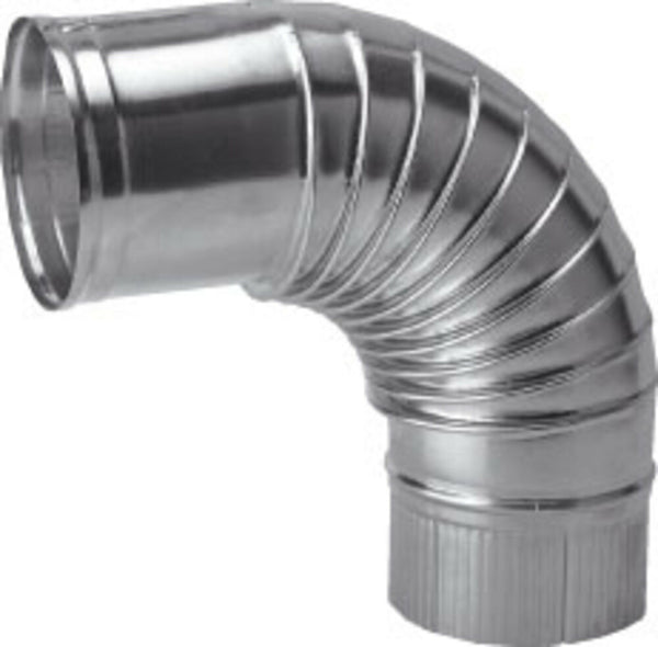 Muelink & Grol coude plissé avec couture 90° D110 aluminium