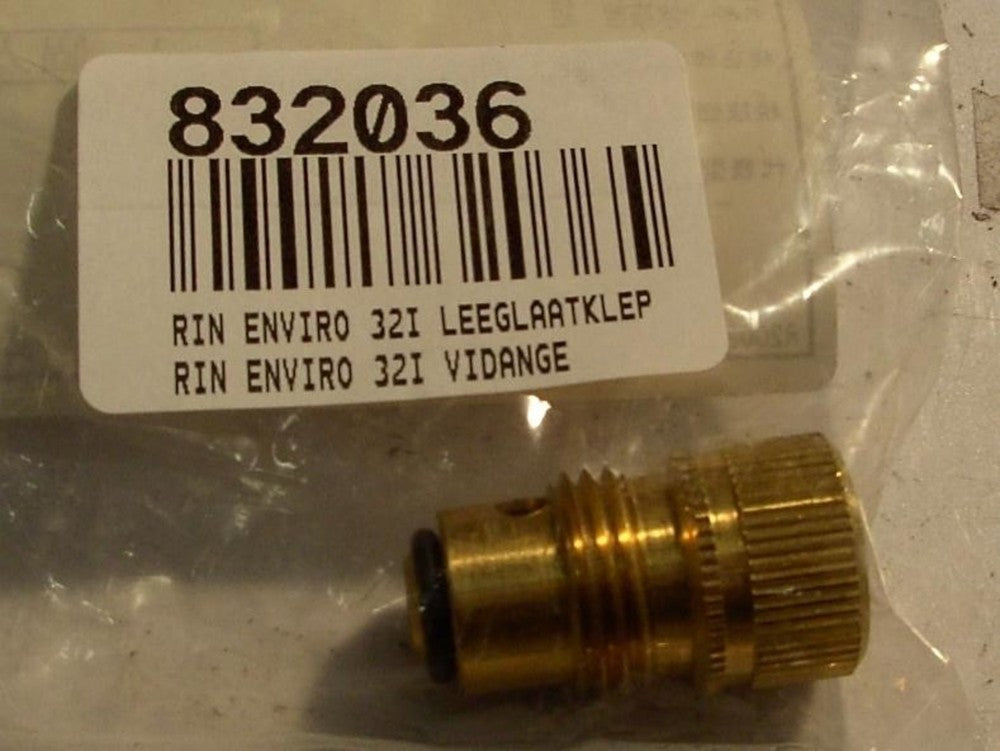 RIN Enviro 32I leeglaatklep