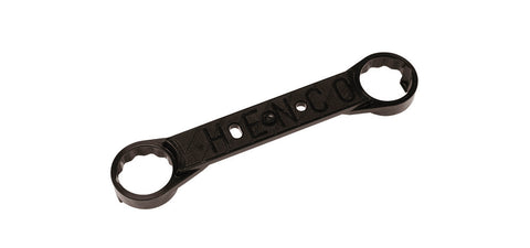 Henco PVDF montagebeugel voor muurplaat 153mm