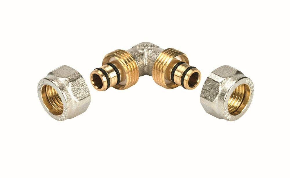 Henco schroefknie 90° 26-26
