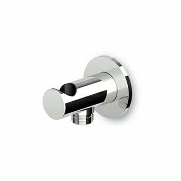 Zucchetti support douchette montage mural brushed nickel