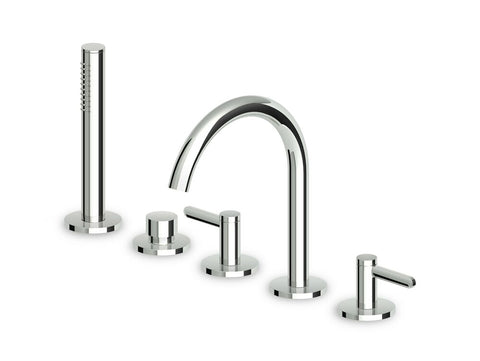 Zucchetti Isy22 badkraan opbouw 232 mm chroom, mélangeurs et mitigeurs bain-douche — SKU VM-20053751, EAN 8016924864248