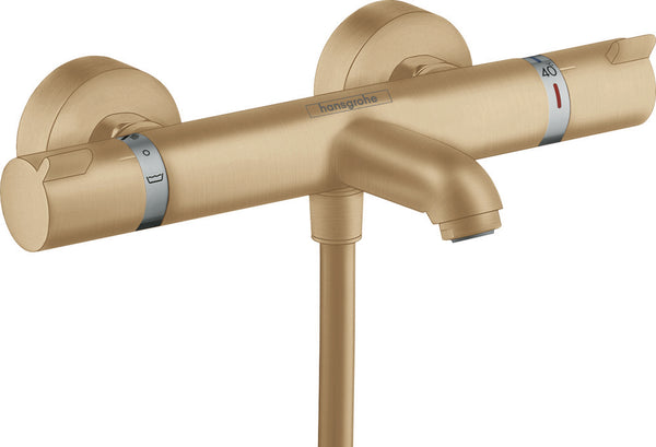 Hansgrohe Ecostat Comfort thermostatic de bathtub apperent brushed bronze