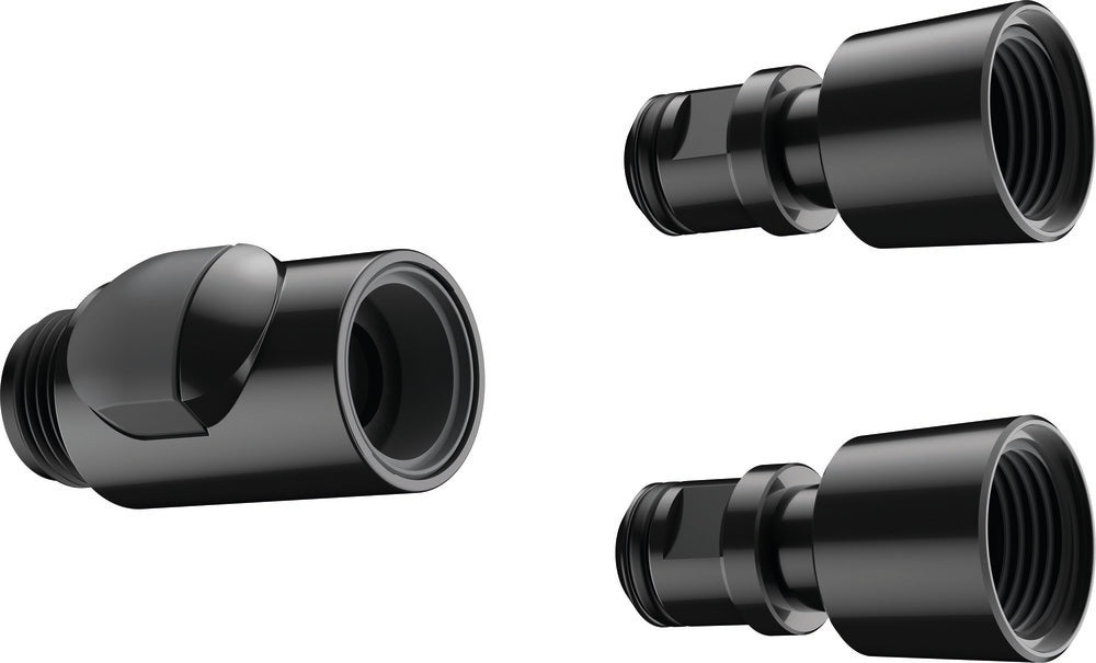 Hansgrohe snelkoppeling ½" zwart