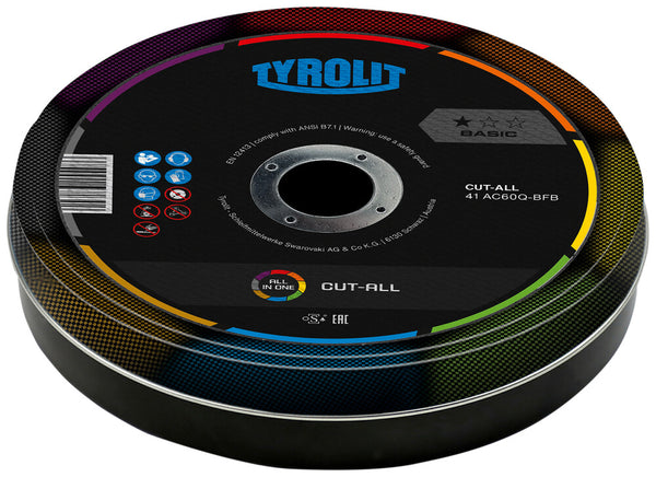 Tyrolit BASIC cut all disque à tronçonner (boîte 10 pcs)