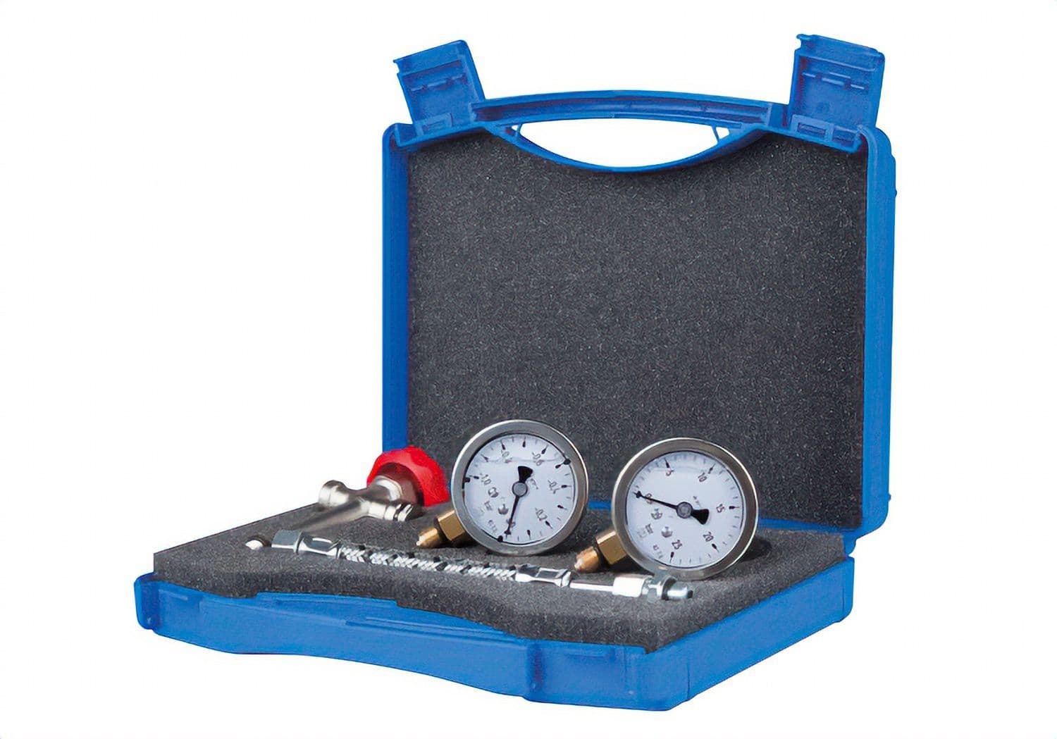 Fuelset II druk- en vacuummeter in koffer