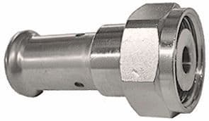 Eurokonus 20MM-3/4" vernikkeld pers Henco