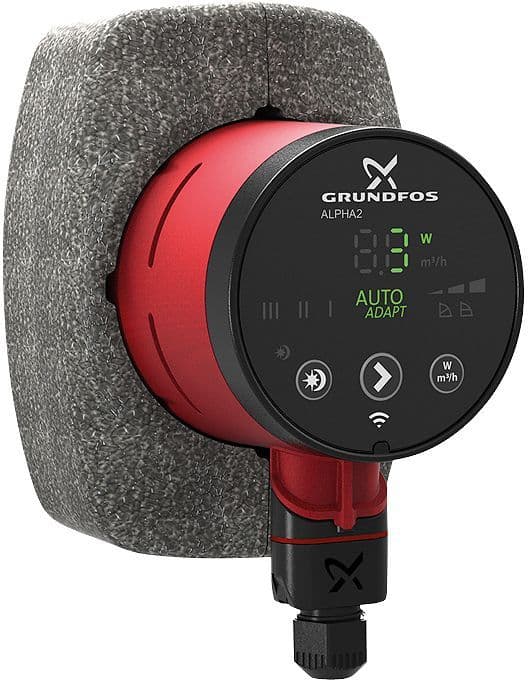 Circulateur sanitaire ALPHA2 25-80 N Grundfos L180 6/4" New