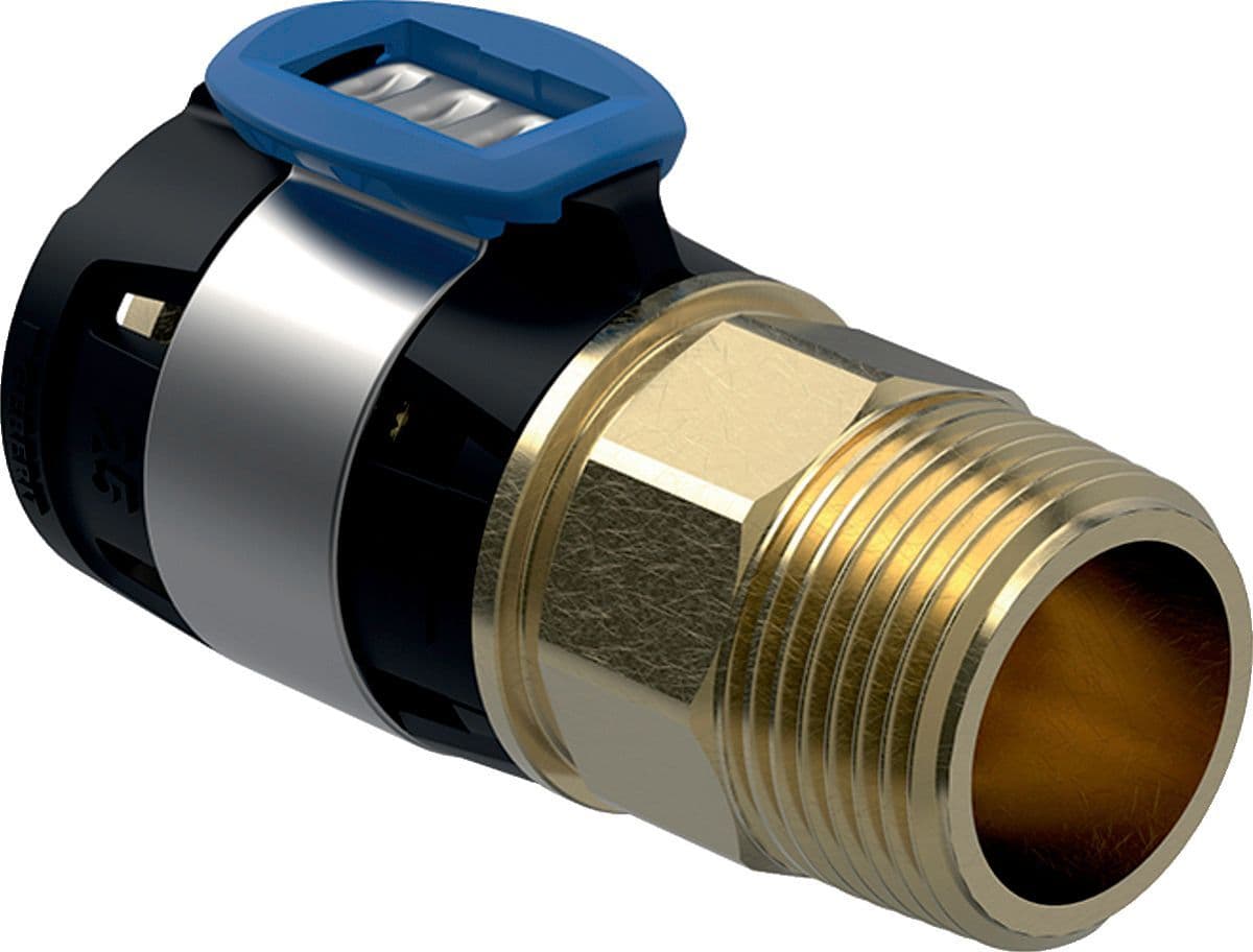 Raccord 20MM-1/2"M FlowFit Geberit