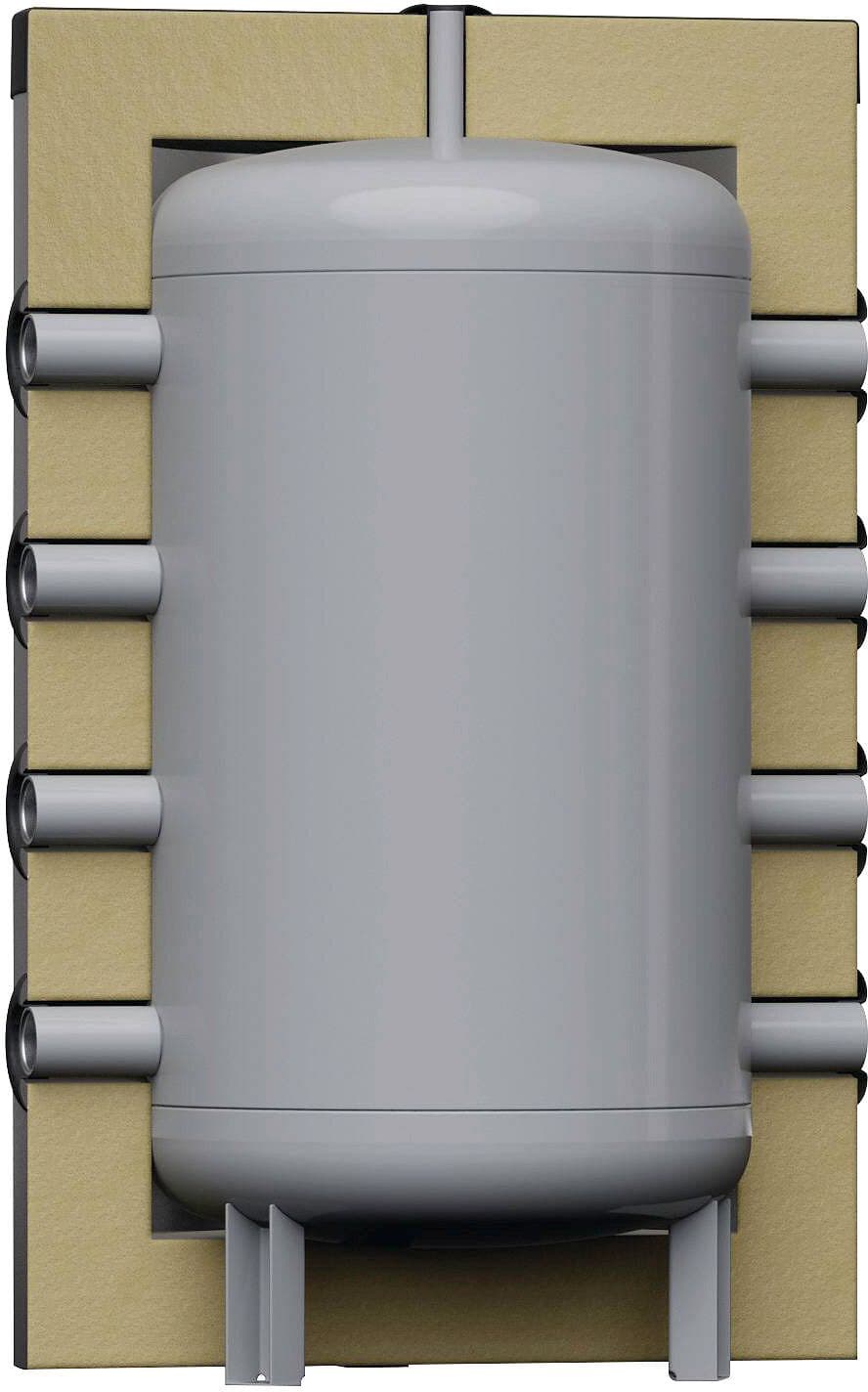 Universeel buffervat met 8 aansluitingen H 200L Reflex