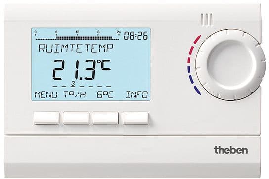 Klokthermostaat RAM832TOP2 Theben 24U/7D.230V klasse IV (2%)