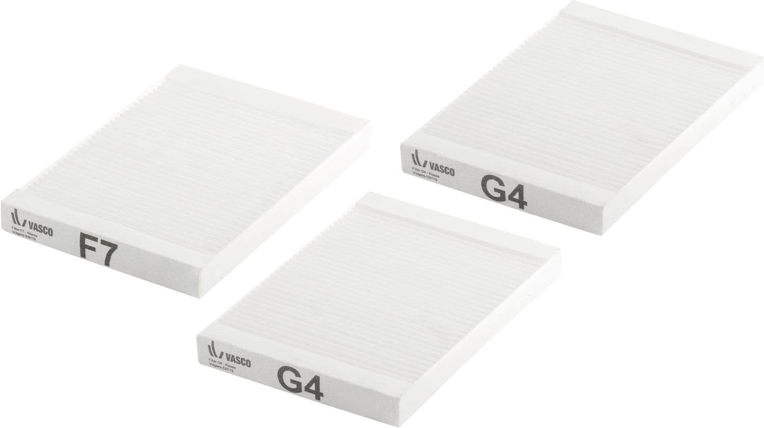 Filterset F7/G4 /G4 voor ventilatie UNIT Dx Vasco