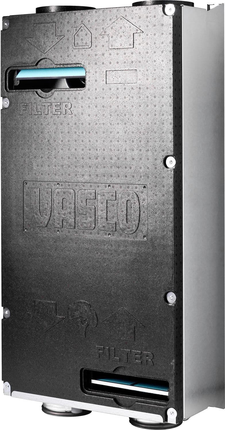 Ventilatieunit D275 III Vasco wtw +schakelaar ERP B