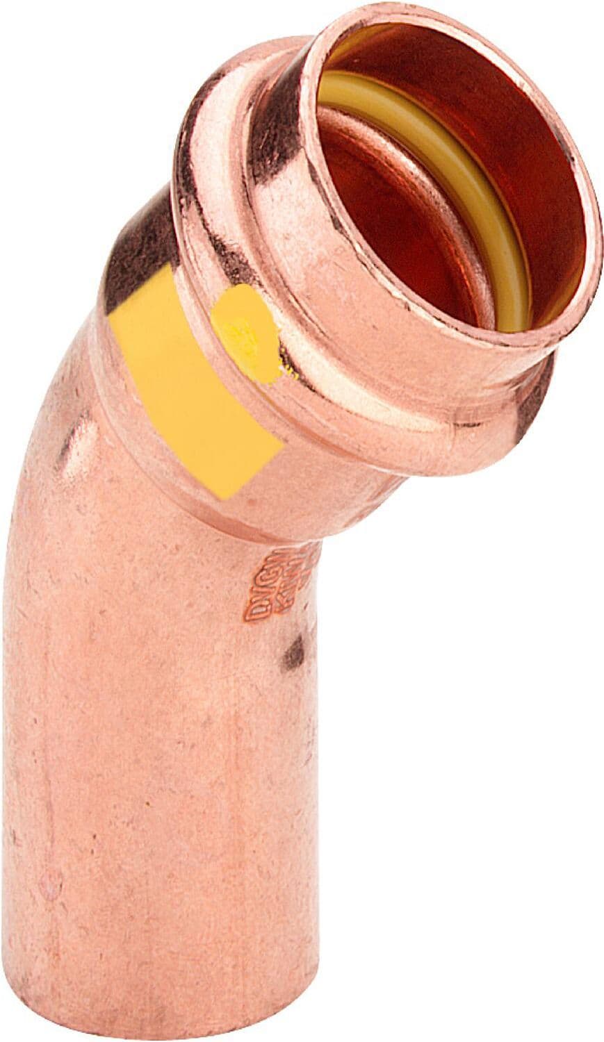 Elleboog 45°MF22MM profipress gas Viega