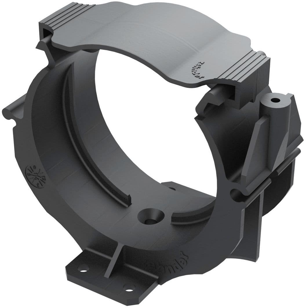 MONTAGEBEUGEL(10ST) Vloer-muur-plafond comfofix voor ComfoTube DN90 Zehnder