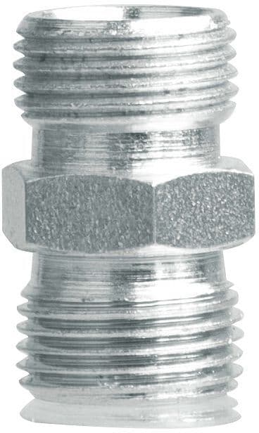 Nippel voor mazoutflexibel 3/8"CON X 3/8"CON