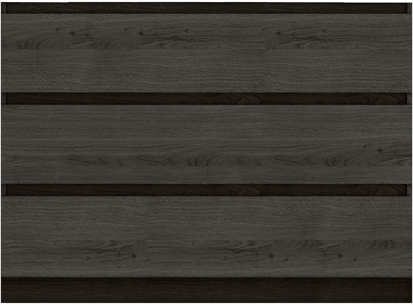 Onderbouw form/alano 3 laden staand 120CM +sokkel graphit eik