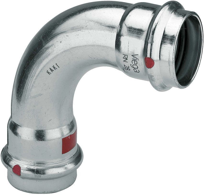 Elleboog 90°FF 22MM prestabo Viega