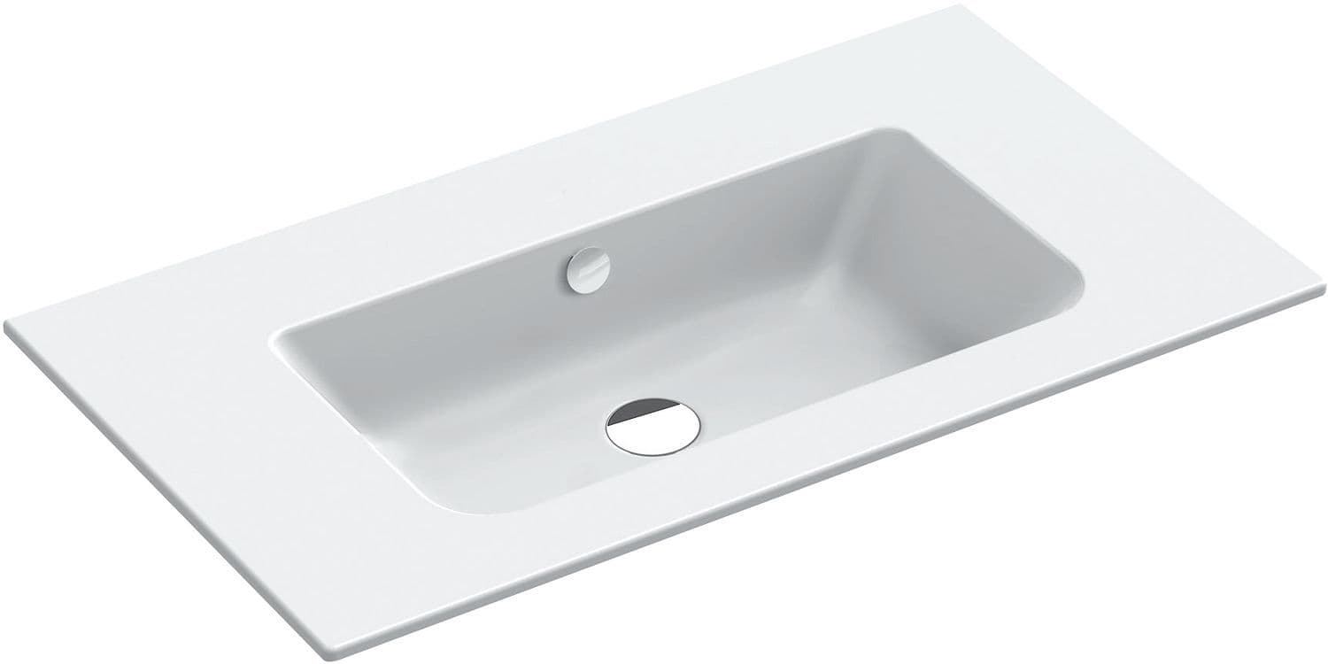Lavabo alano catalano cataglaze+ 82X46CM porselein mat wit